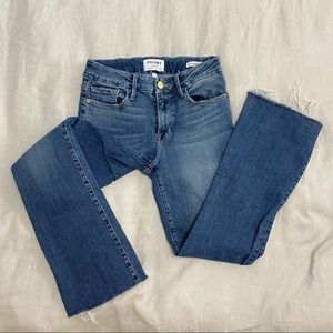 Frame Le Crop Mini Boot Jeans